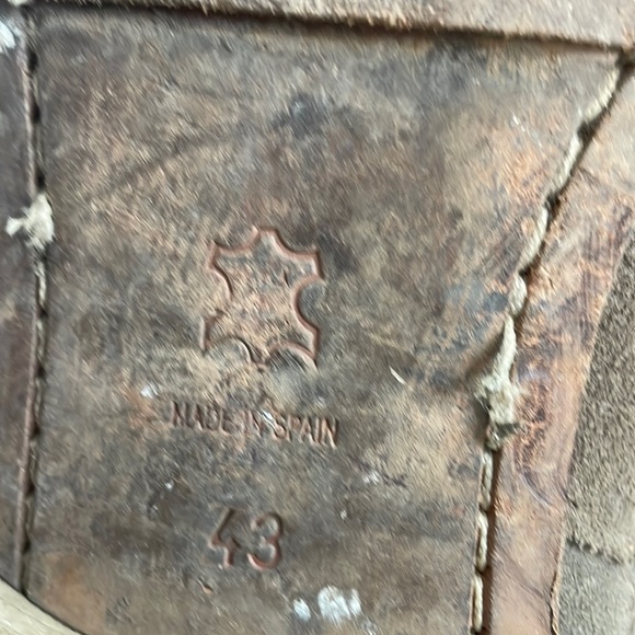 Neosens Mens Slouchy Brown Boots - Picture 5 of 6